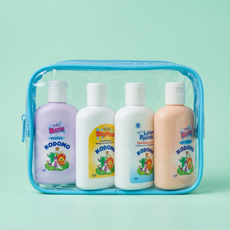 Kodomo-Baby-Care-Mini-Gift-Set-Travel-Kit-—-শিশুর-প্রতিদিনের-ত্বক-ও-চুলের-সম্পূর্ণ