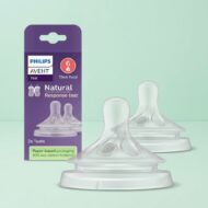 Philips Avent Natural Response Teat / Nipple (Pack of 2) — মায়ের বুকের দুধের মতো প্রাকৃতিক ফিডিং টিট